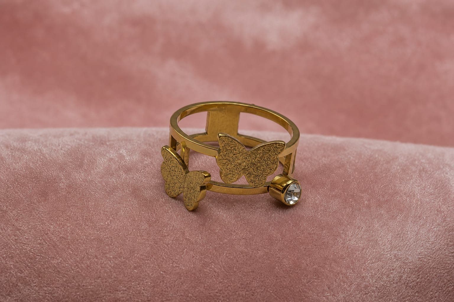 Double Butterfly Ring — photo 3
